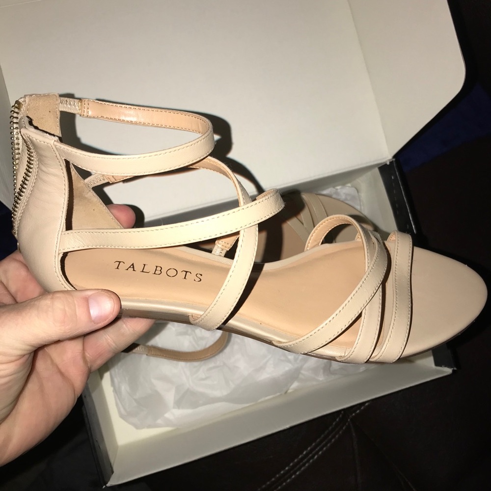 Talbots Jute Capri Gladiator Woman’s Flats